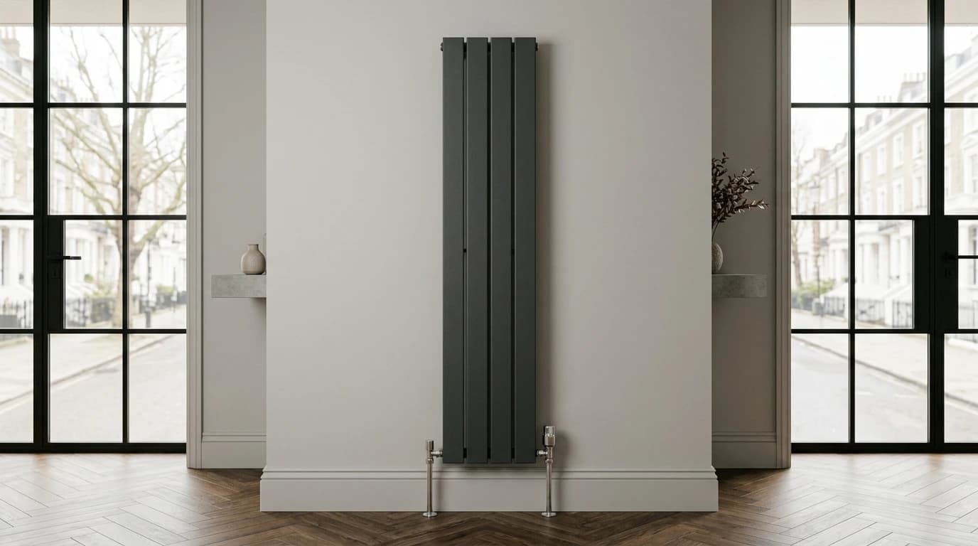 Illustrative radiators service installation